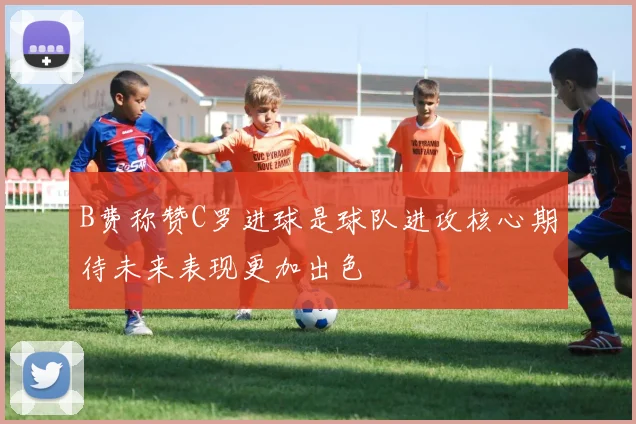 B费称赞C罗进球是球队进攻核心期待未来表现更加出色